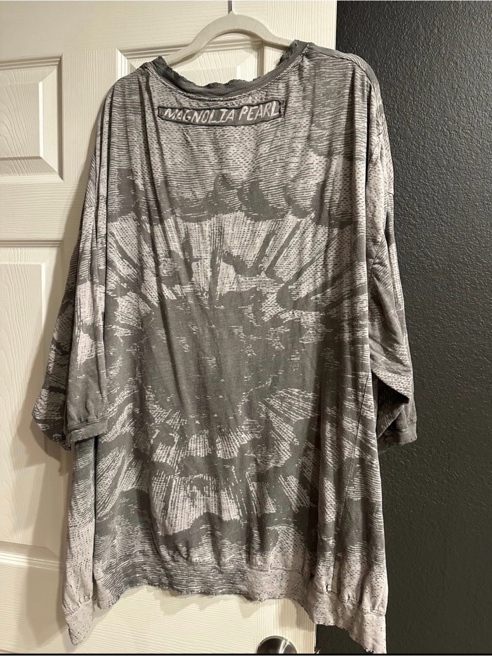 Magnolia Pearl Washed Gray Eye Graphic Sweatshirt - Picture 3 of 3